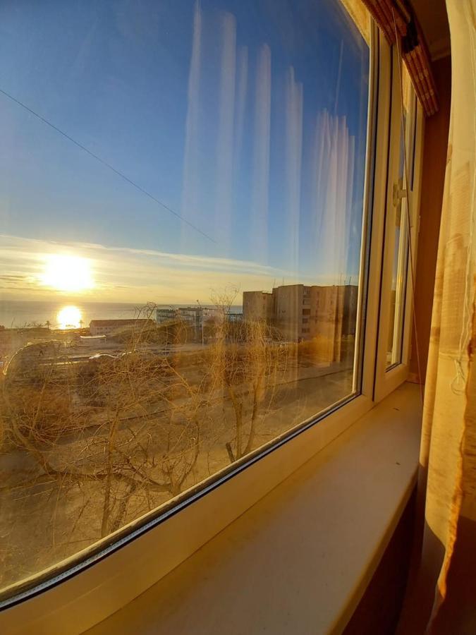 Flat with the sea view Apartamento Aktau  Exterior foto